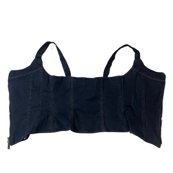 EB Denim Sample Sale Rainy Denim Corset Midnight “Black” - Picture 11 of 12
